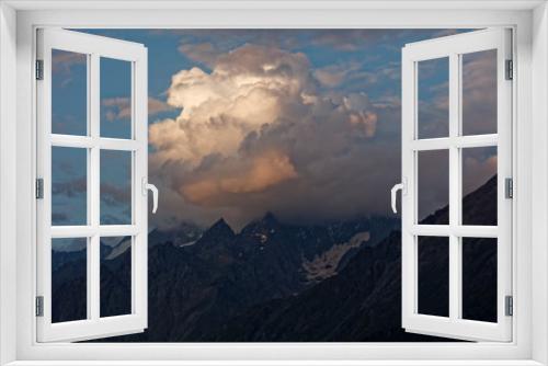 Fototapeta Naklejka Na Ścianę Okno 3D - Sunny day in Zermatt, Switzerland