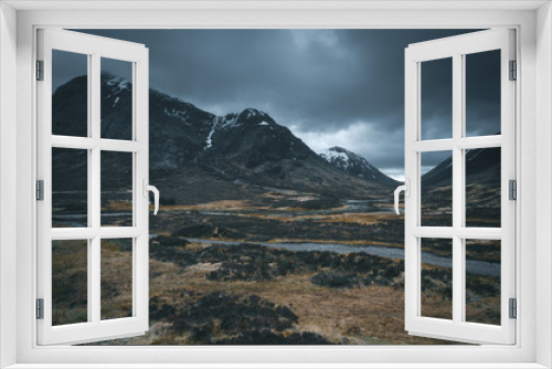 Fototapeta Naklejka Na Ścianę Okno 3D - Scotland glencoe landscape