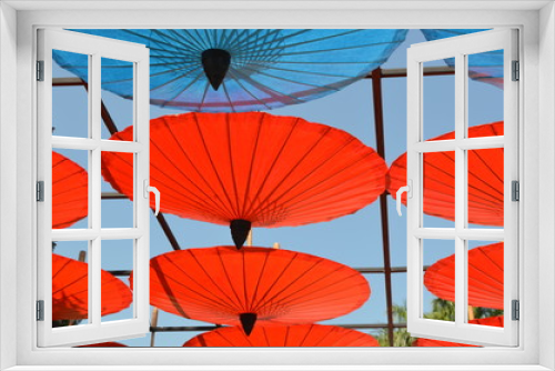 Fototapeta Naklejka Na Ścianę Okno 3D - umbrella