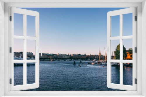 Fototapeta Naklejka Na Ścianę Okno 3D - Stockholm city