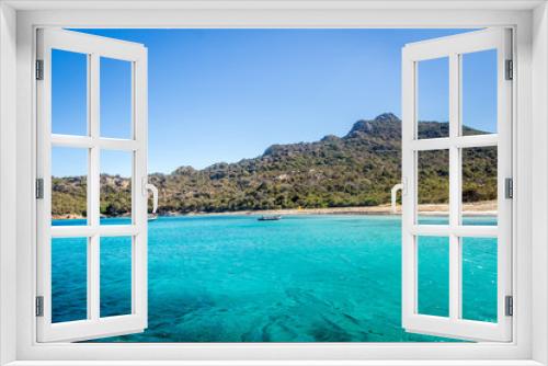 Fototapeta Naklejka Na Ścianę Okno 3D - Corsican beach