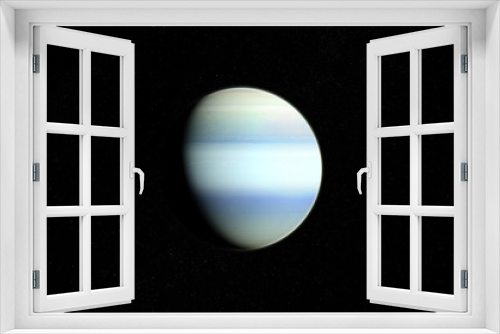 Fototapeta Naklejka Na Ścianę Okno 3D - Planète Uranus