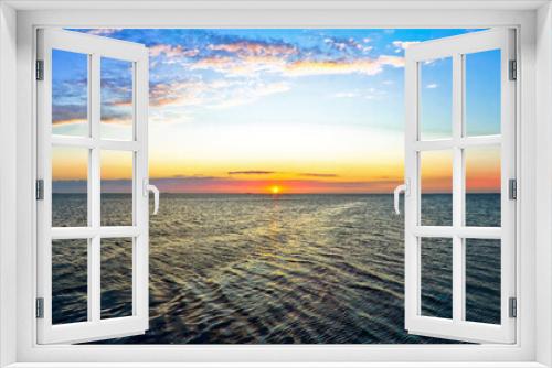 Fototapeta Naklejka Na Ścianę Okno 3D - Panorama of Sunrise at the Baltic Sea - Poland