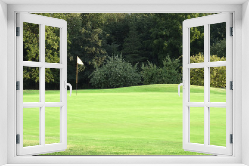 Fototapeta Naklejka Na Ścianę Okno 3D - Terrain de golf