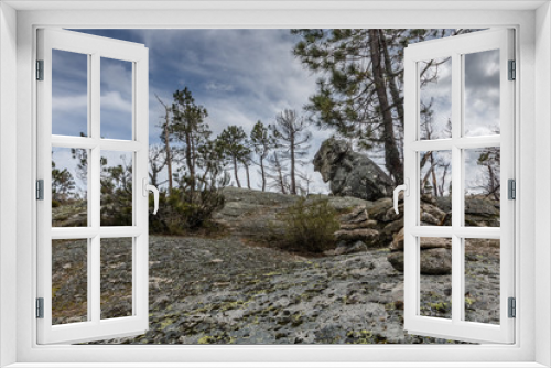 Fototapeta Naklejka Na Ścianę Okno 3D - Natural Park Serra da Estrella, Portugal.