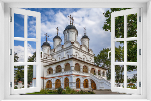 Fototapeta Naklejka Na Ścianę Okno 3D - Cathedral in Bolshie Vyazyomy, Russia