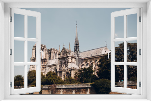 Fototapeta Naklejka Na Ścianę Okno 3D - Notre Dame de Paris.