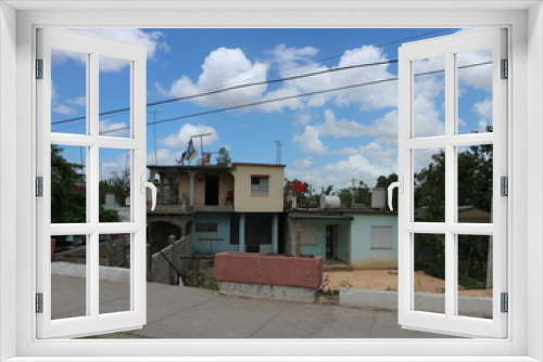Fototapeta Naklejka Na Ścianę Okno 3D - Häuser in Trinidad - Kolonialstadt - Kuba
