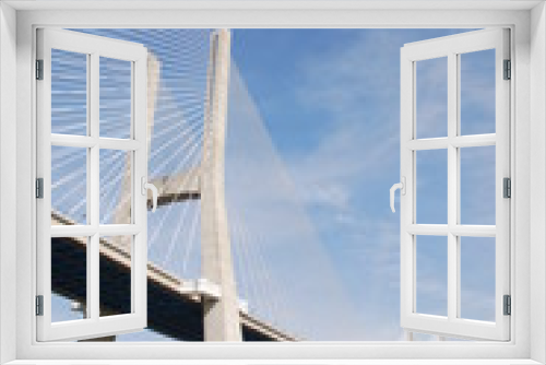 Fototapeta Naklejka Na Ścianę Okno 3D - Vasco da Gama Bridge in Lisbon, Portugal