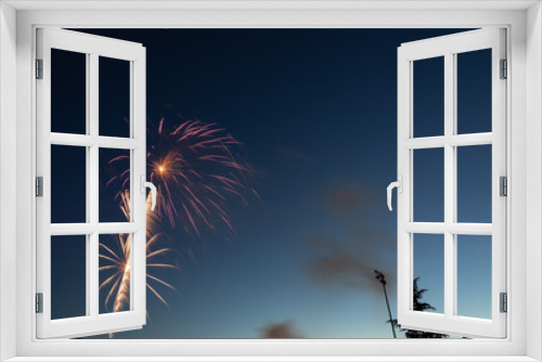 Fototapeta Naklejka Na Ścianę Okno 3D - Fireworks 14