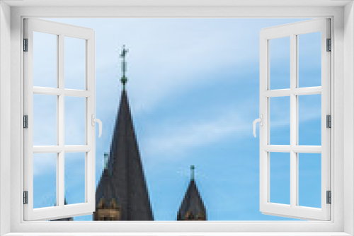 Fototapeta Naklejka Na Ścianę Okno 3D - Church tower