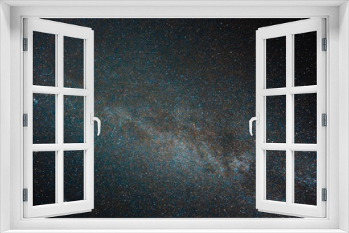 Fototapeta Naklejka Na Ścianę Okno 3D - Night sky with stars and Milky Way