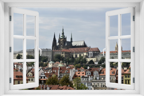 Fototapeta Naklejka Na Ścianę Okno 3D - Prague (République Tchèque)