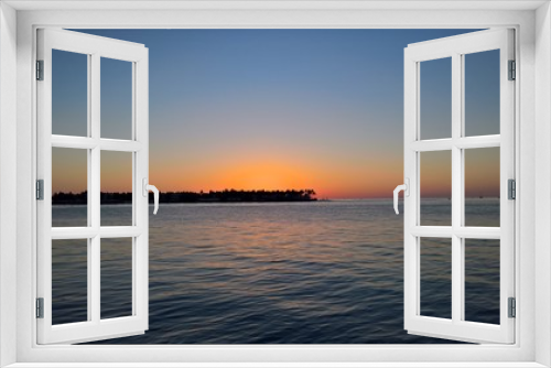 Fototapeta Naklejka Na Ścianę Okno 3D - Key West Sunset