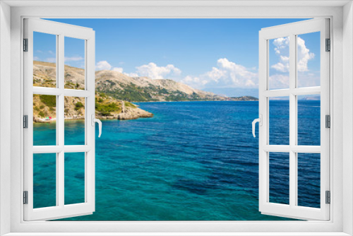 Fototapeta Naklejka Na Ścianę Okno 3D - Croazia Spiaggia di Baska