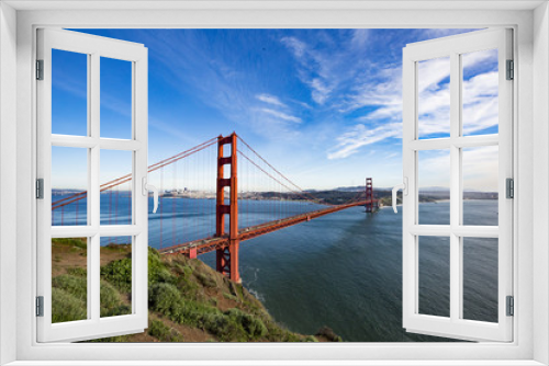 Fototapeta Naklejka Na Ścianę Okno 3D - Golden Gate Bridge