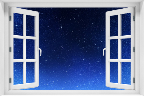 Fototapeta Naklejka Na Ścianę Okno 3D - stars in space or night sky