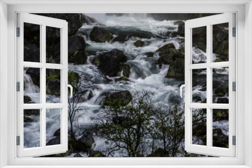 Fototapeta Naklejka Na Ścianę Okno 3D - Tarawera Falls - Rotorua 