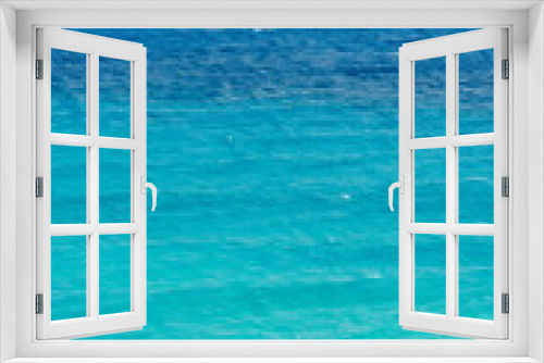 Fototapeta Naklejka Na Ścianę Okno 3D - ocean landscape. blue water of ocean