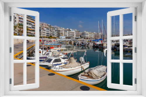 Fototapeta Naklejka Na Ścianę Okno 3D - Athens. Port Piraeus.