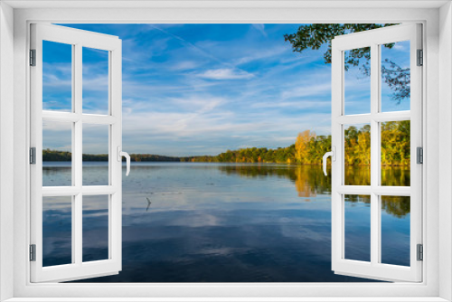Fototapeta Naklejka Na Ścianę Okno 3D - Peaceful lake