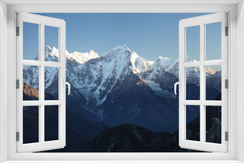 Fototapeta Naklejka Na Ścianę Okno 3D - Amazing mountains on Himalayas - Nepal.