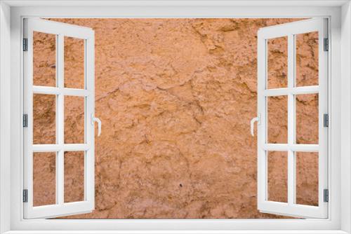 Fototapeta Naklejka Na Ścianę Okno 3D - detail to see Texture of red sand and rock
