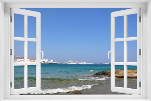 Fototapeta Naklejka Na Ścianę Okno 3D - Mykonos Beach 