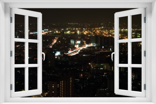 Fototapeta Naklejka Na Ścianę Okno 3D - Bangkok de nuit