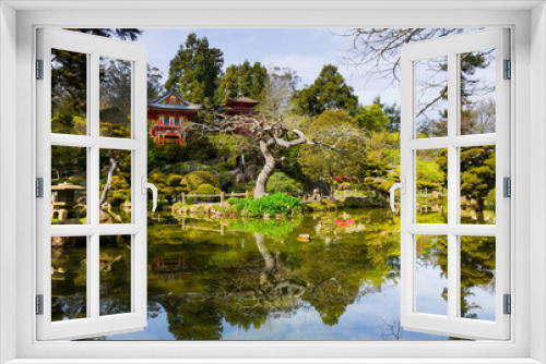 Fototapeta Naklejka Na Ścianę Okno 3D - Japanese Tea Garden in San Francisco