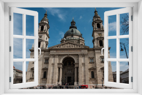 Fototapeta Naklejka Na Ścianę Okno 3D - St. Stephen's Basilica