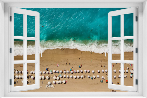 Fototapeta Naklejka Na Ścianę Okno 3D - Above The Beach