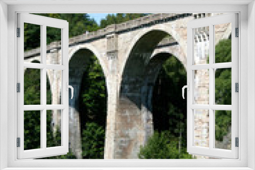 Fototapeta Naklejka Na Ścianę Okno 3D - old bridge