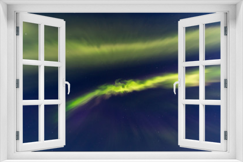 Fototapeta Naklejka Na Ścianę Okno 3D - Aurora borealis or nothern light in iceland