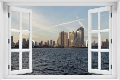 Fototapeta Naklejka Na Ścianę Okno 3D - skyline of Panamá