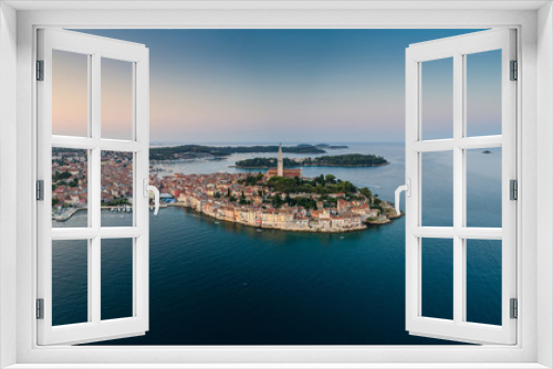 Beautiful Rovinj at sunrise