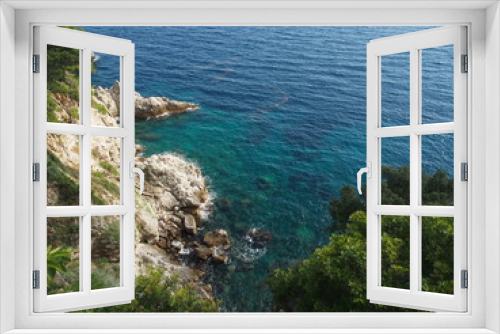 Fototapeta Naklejka Na Ścianę Okno 3D - Seaside Cliff