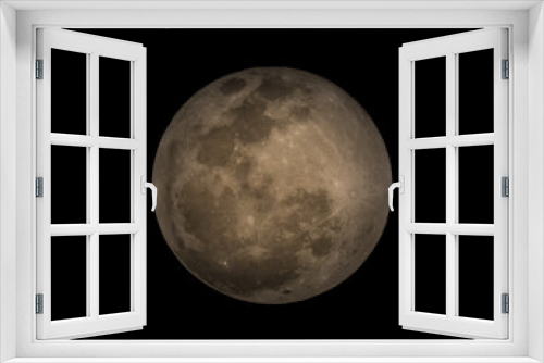Fototapeta Naklejka Na Ścianę Okno 3D - Lua cheia / Full moon