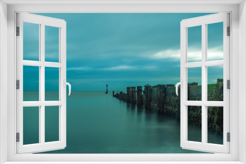 Fototapeta Naklejka Na Ścianę Okno 3D - Sunrise & Seaside