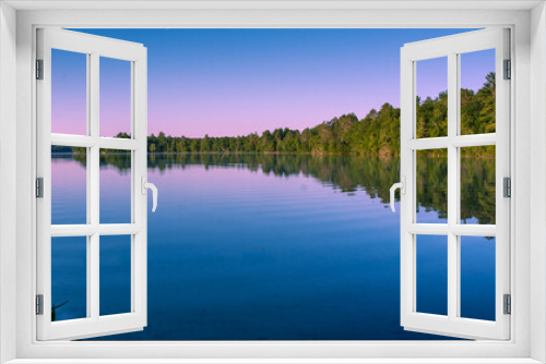 Fototapeta Naklejka Na Ścianę Okno 3D - Lake Owen Morning