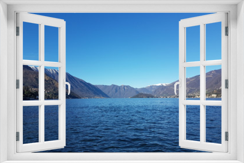 Fototapeta Naklejka Na Ścianę Okno 3D - Beautiful view on the Como Lake, Italy