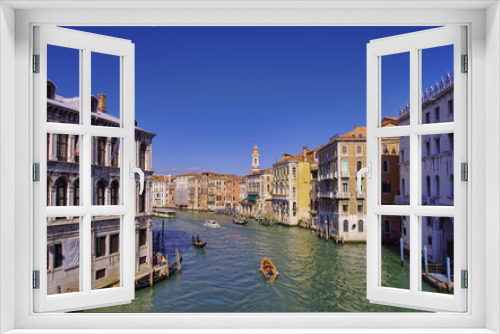 Fototapeta Naklejka Na Ścianę Okno 3D - Grand Canal in Venice city, Italy