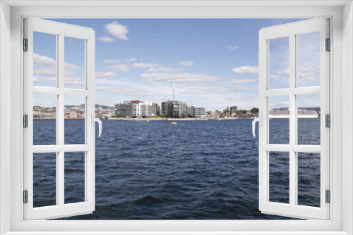 Fototapeta Naklejka Na Ścianę Okno 3D - Fjord à Oslo, Norvège	
