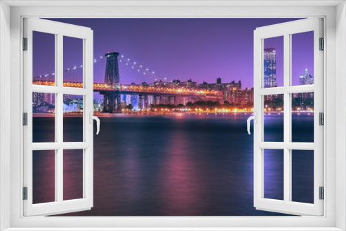 Fototapeta Naklejka Na Ścianę Okno 3D - Brooklyn Bridge NY