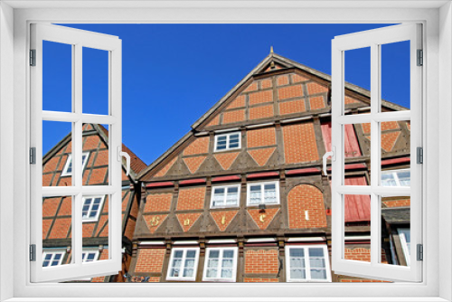 Fototapeta Naklejka Na Ścianę Okno 3D - Altstadt von Dannenberg (Niedersachsen)