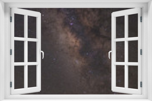 Fototapeta Naklejka Na Ścianę Okno 3D - Milky Way Galaxy with stars and space dust in the universe,Long exposure photograph
