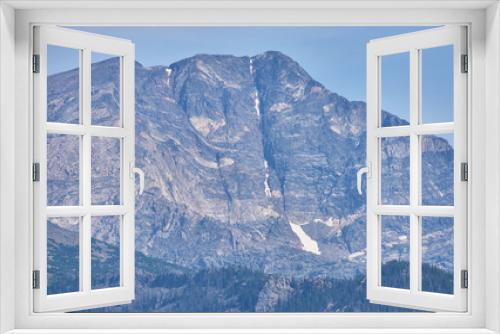 Fototapeta Naklejka Na Ścianę Okno 3D - Glaciers and Rocky Mountains in Rocky Mountain National Park Colorado
