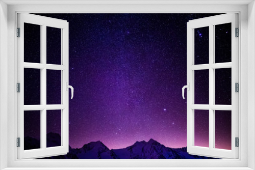Fototapeta Naklejka Na Ścianę Okno 3D - Sternenhimmel II