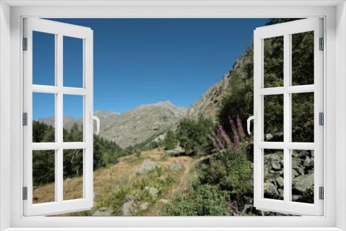 Fototapeta Naklejka Na Ścianę Okno 3D - Massif des Ecrins,Alpes