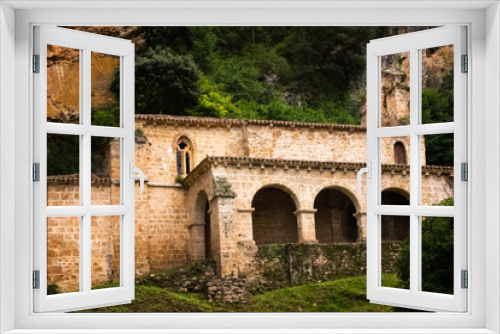Fototapeta Naklejka Na Ścianę Okno 3D - Ermita de Santa María de la Hoz